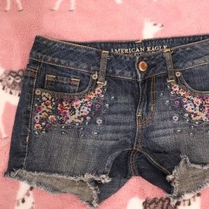American Eagle Denim Short Size 0